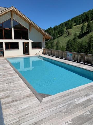Appt Le Hameau Des Rennes 4 Etoiles Pieds Des Pistes Piscine Interieure Exterieure Apartment Vars  Luaran gambar